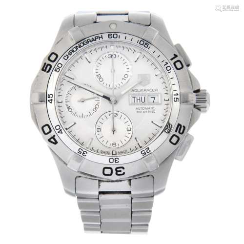TAG HEUER - a Aquaracer chronograph bracelet watch.