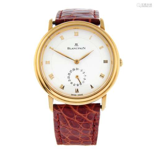 BLANCPAIN - a Villeret wrist watch.
