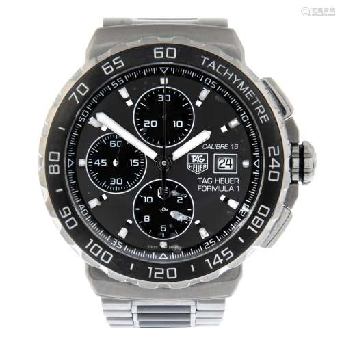 TAG HEUER - a Formula 1 Calibre 16 chronograph bracelet watc...