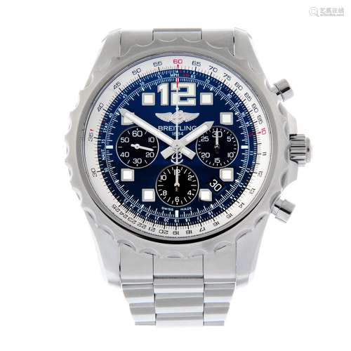 BREITLING - a Chronospace chronograph bracelet watch.