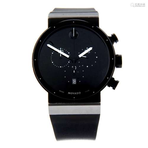 MOVADO - a Sapphire Synergy chronograph wrist watch.