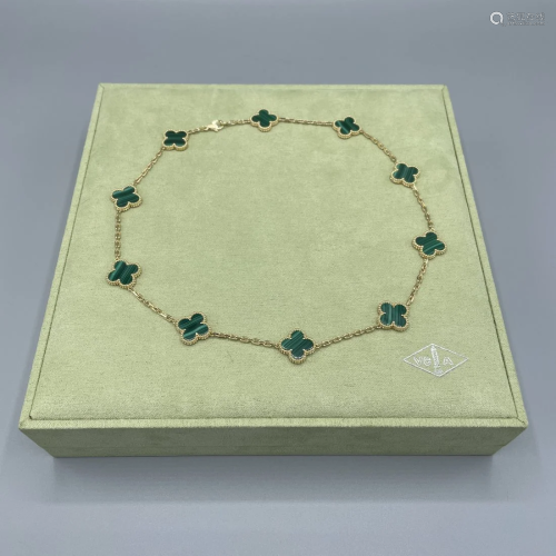 Van Cleef & Arpels Alhambra 10 Motif Necklace