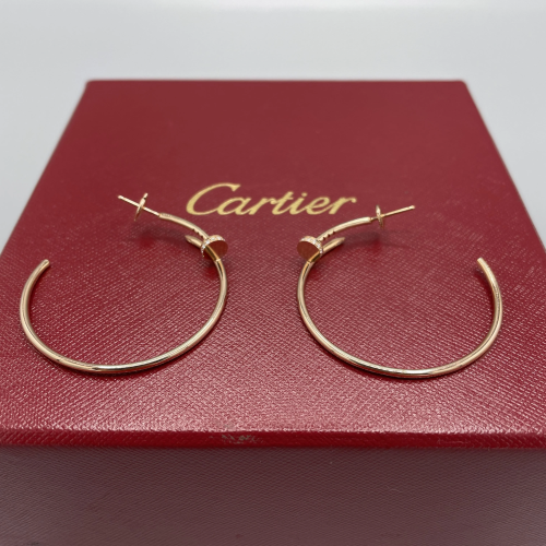 Cartier 18K Juste un clou Diamond Earrings