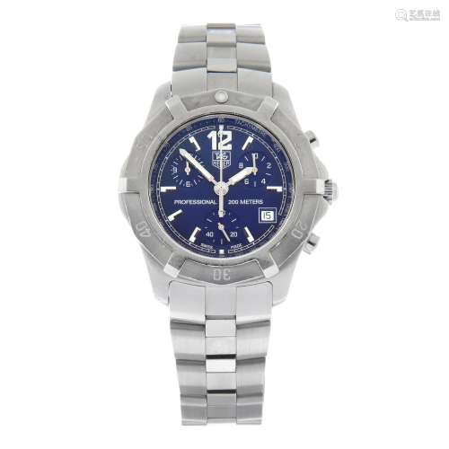 TAG HEUER - a 2000 Exclusive Series chronograph bracelet wat...