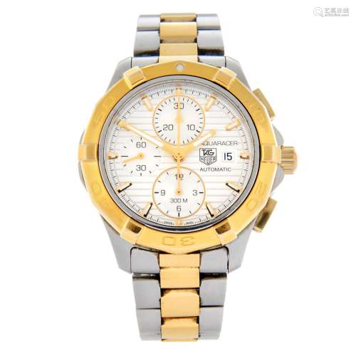 TAG HEUER - an Aquaracer chronograph bracelet watch.