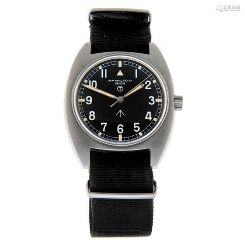 HAMILTON - a military issue wrist watch.