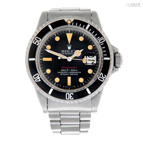 ROLEX - an Oyster Perpetual Submariner bracelet watch.