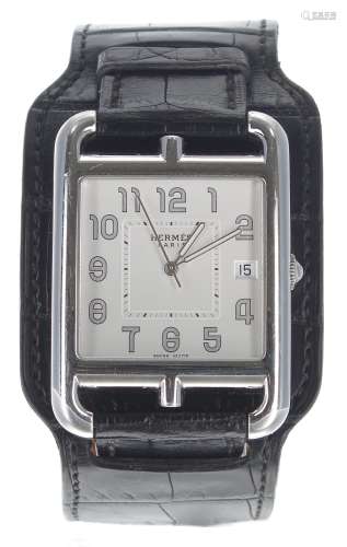 Hermes Cape Cod stainless steel wristwatch, ref. CC1.810, no...
