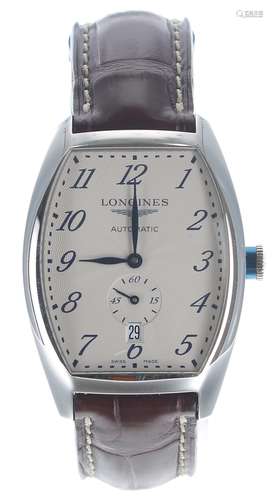 Longines Evidenza automatic stainless steel gentleman's wris...