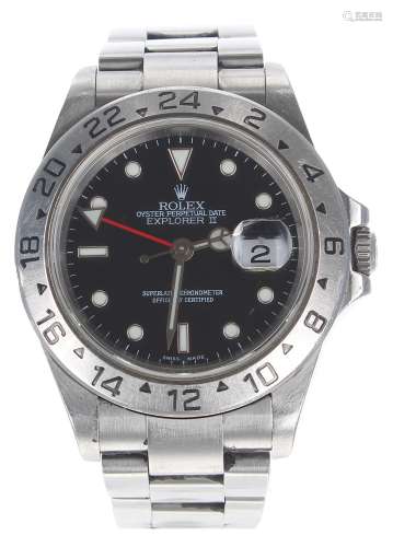 Rolex Oyster Perpetual Date Explorer II stainless steel gent...