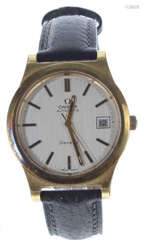 Omega Genéve automatic gold plated and stainless steel gentl...