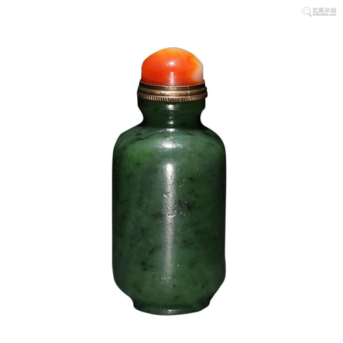 JASPER SNUFF BOTTLE