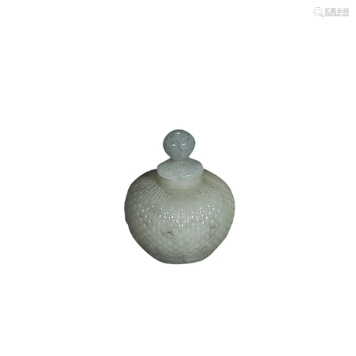 HETIAN JADE JAR