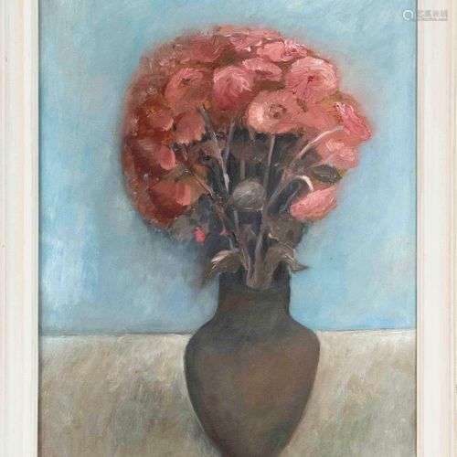 Kurt Mühlenhaupt (1921-2006), still life of flowers, oil on ...