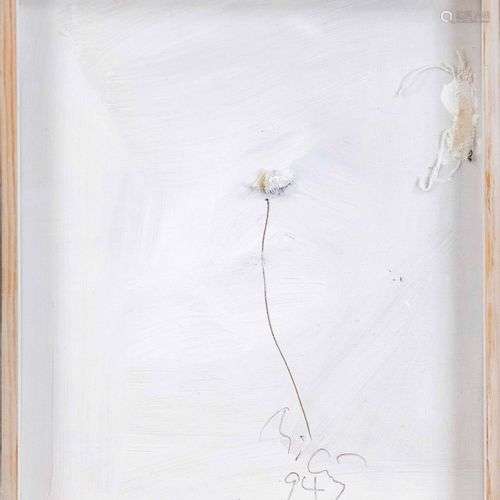 Eduard Micus (1925-2000), minimalist composition, welded ply...