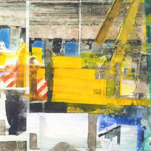 Gottfried Salzmann (*1943), important contemporary watercolo...