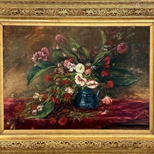 F. E. Bertin, probably Luxembourg painter late 19th century,...