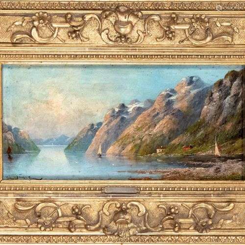 M. Wuerz, unidentified painter late 19th century, Norwegian ...