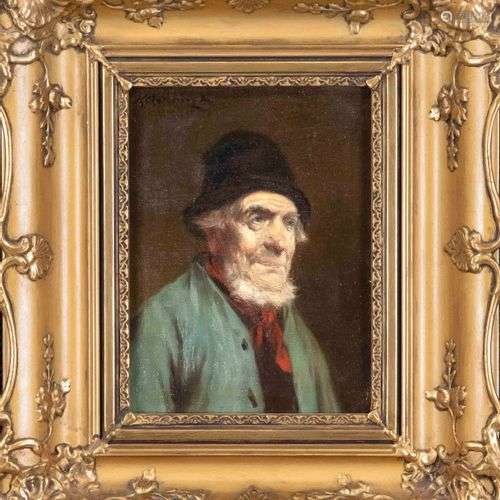 Unidentified painter late 19th century, portrait of a North ...