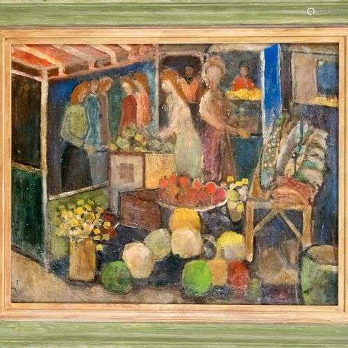 Grethe Jürgens (1899-1981), North German painter, who in the...