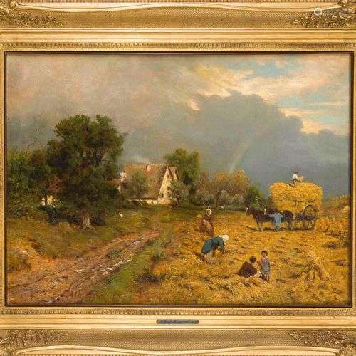 Albert Arnz (1832-1914), Düsseldorf landscape painter, stude...
