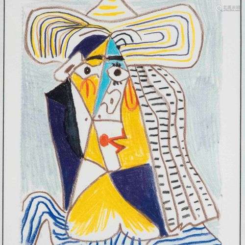Pablo Picasso (1881-1973), after, ''Tête de Femme au Chapeau...