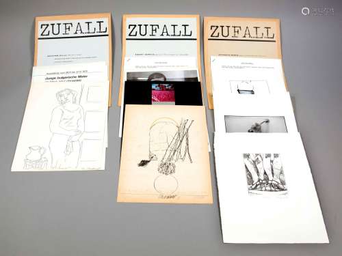 Convolute of 5 sets of the series ''Zufall'', Edition Hahn 1...