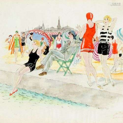 Harry Beckhoff (1901-1979) (attrib.), us-American illustrato...