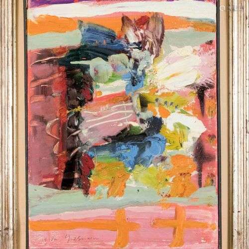 signed Großmann, 2nd half 20th century, abstract composition...