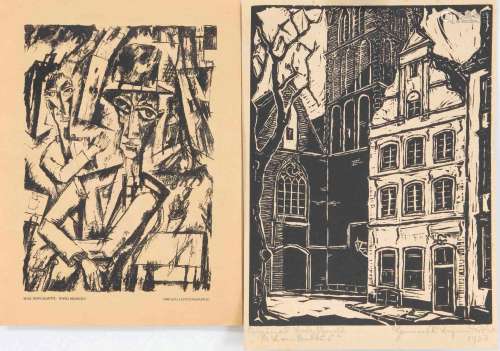 Expressionism -- small graphic collection 1st half 20th cent...