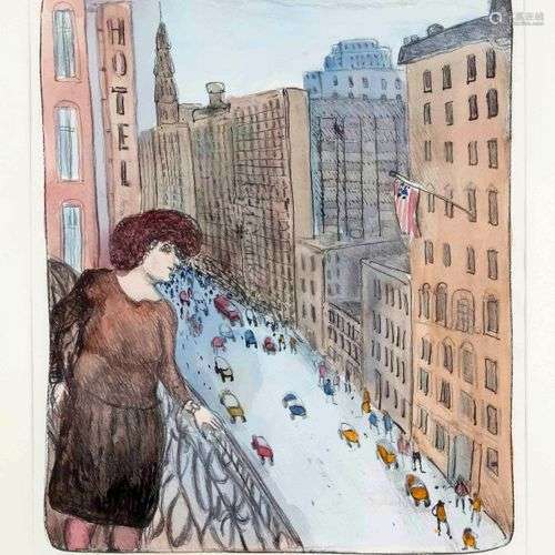 Kurt Mühlenhaupt (1921-2006), ''Good morning New York'', wat...