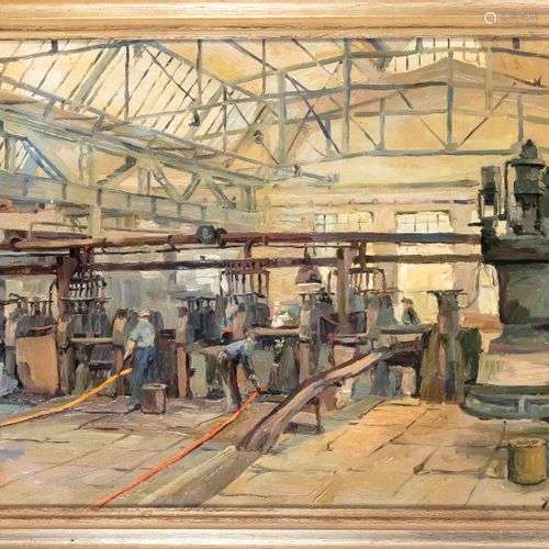 Anonymous industrial painter 1st half 20th century, industri...