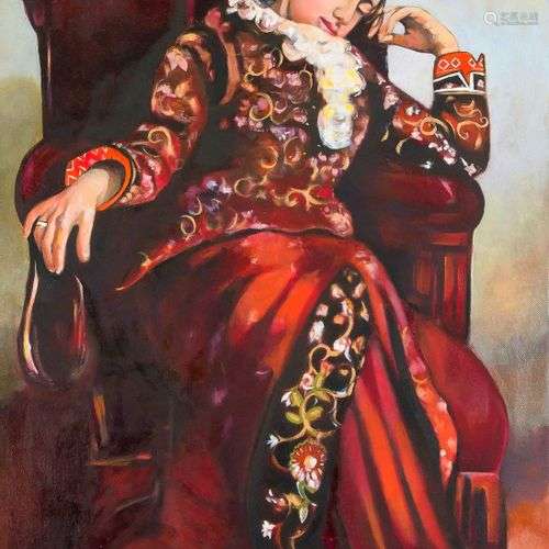 Fatemeh Eyvazi (*1987), contemporary Iranian artist, studied...