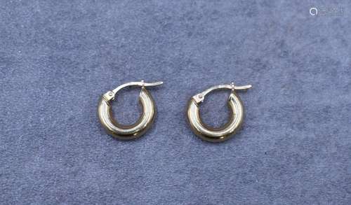 PAIRE DE BOUCLES D'OREILLES