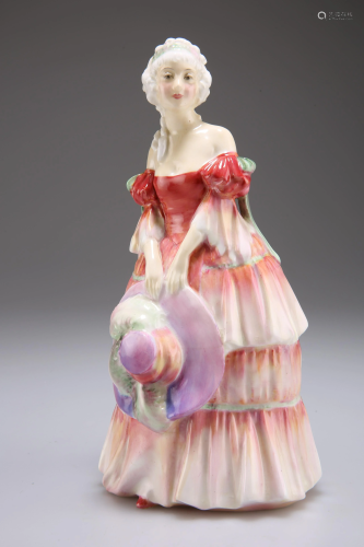 A ROYAL DOULTON FIGURE, 