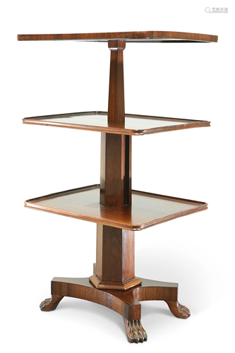 AN EARLY 19TH CENTURY GILLOWS ROSEWOOD METAMORPH…