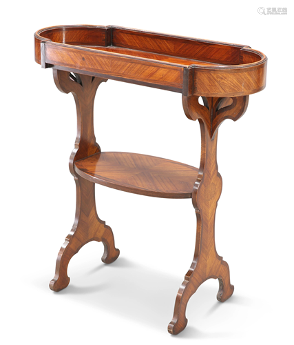 A FRENCH KINGWOOD JARDINIÈRE, LATE 19TH CENTURY, the