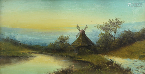 ENGLISH SCHOOL (19TH CENTURY), RIVER LANDSCAPES WITH