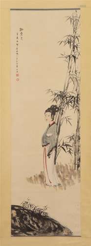 A CHINESE PAINTING OF MADAM XIANG