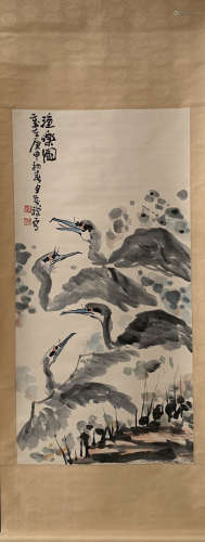 A Li kuchan's painting