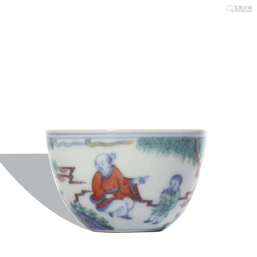 A Dou cai 'figure' cup