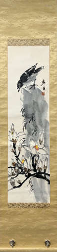 A Lou shibai's flowers and birds painting