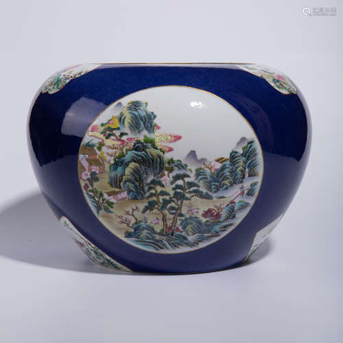 Yongzheng pastel bowl in Qing Dynasty