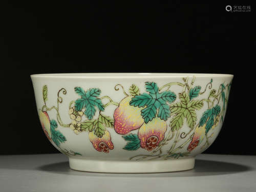 Pastel enamel bowl