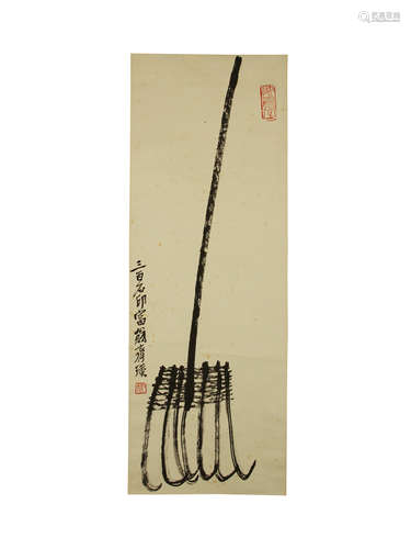 Qi Baishi rake picture