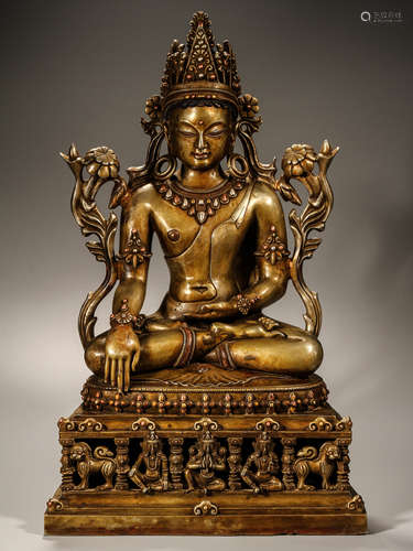 Alloy Bronze Buddha Statue