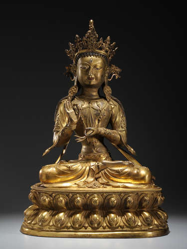 Gilt Bronze Buddha Statue