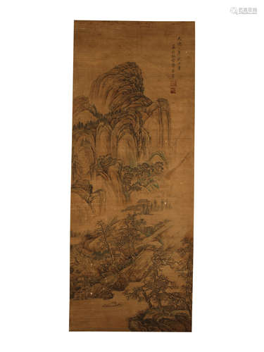 Zhao Zi-ang: Landscape map