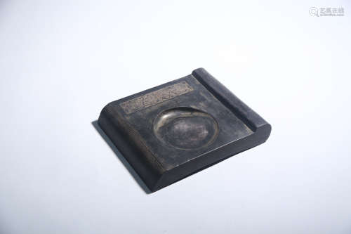 CHINESE PIECE OF SCROLL FORM DUAN INK SLAB