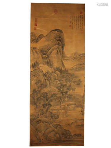 Wang Shimin: Landscape map